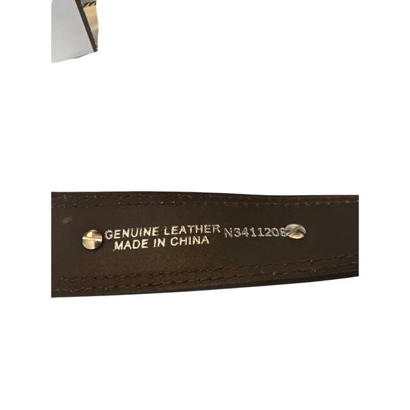 Nocona Belt Womens Embellished Tooled Leather Belt Size Small - Picture 5 of 7